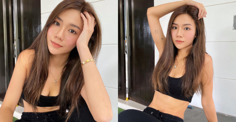 小溝溝也可以！個性正妹「Cher」超強素顏太精美，緊緻美體曬性感腹肌更是辣眼！