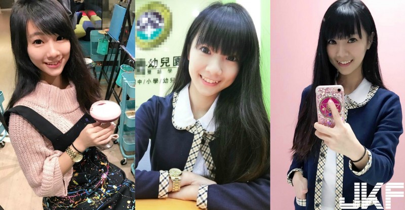 超童顏「小學老師」可愛虎牙太犯規！穿上制服根本就像姐姐…