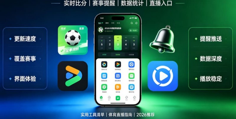 盘点2026年最好用的5个足球比分直播APP