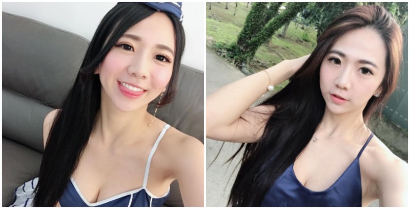 九頭身「爆乳正妹」變身性感空姐，健身鍛鍊出的完美身材曲線讓人看傻了眼