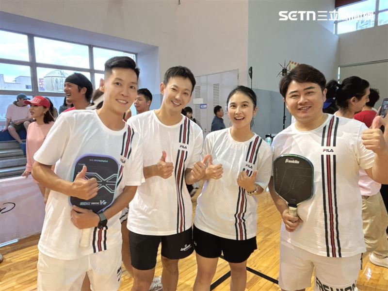 獨家/台灣匹克球代理老闆!竟是超大咖主持人 全英文寫信到美國談合作