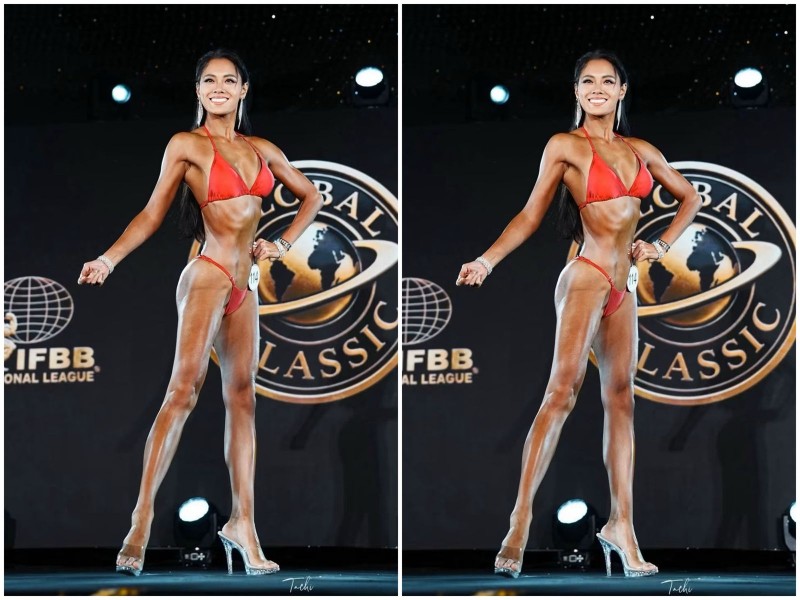 林芯儀助陣王麗雅參加IFBB健美比賽!怕貪嘴偷吃 把蛋白棒鎖保險箱