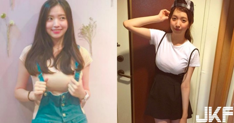 包得緊緊der卻被胸前「粉色隆起」洩漏端倪！超甜美小護士「胸前真相」讓人想一探究竟…
