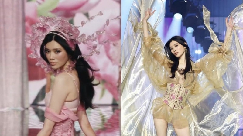 超模老婆回歸維密!何猷君甜喊「全家人的驕傲」:小天使戴大翅膀回來了